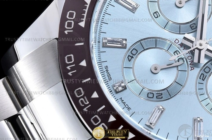 0711 ROLDYT0442 -Daytona 116500 904L Brn CER SS I-Blu Dia Clean A Sophisticated 958